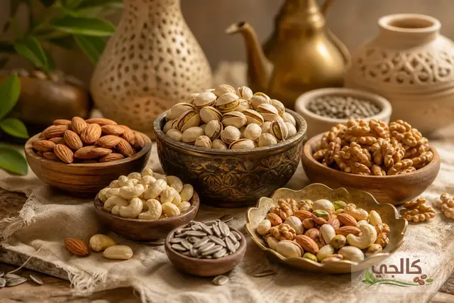 مكسرات وحب